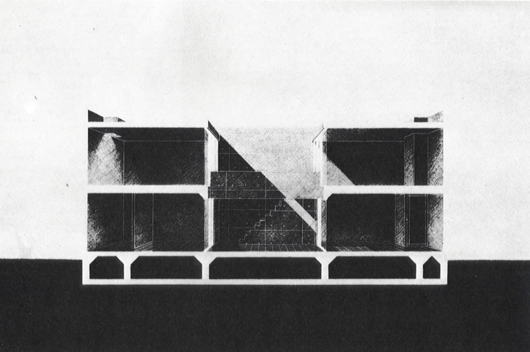 Casa Azuma interior by Tadao Ando